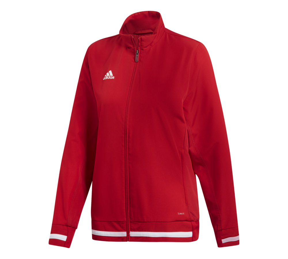 Adidas T19 Woven Jacket W Red women's jacket