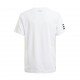 T-shirt Adidas Club 3 Stripe Tee B White for children