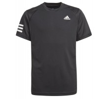 Футболка Adidas Club 3 Stripe Tee B Black дитяча