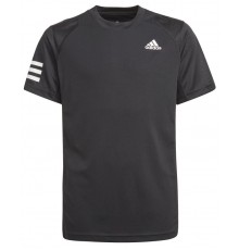 T-shirt Adidas Club 3 Stripe Tee B Black for children