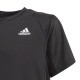 T-shirt Adidas Club 3 Stripe Tee B Black for children