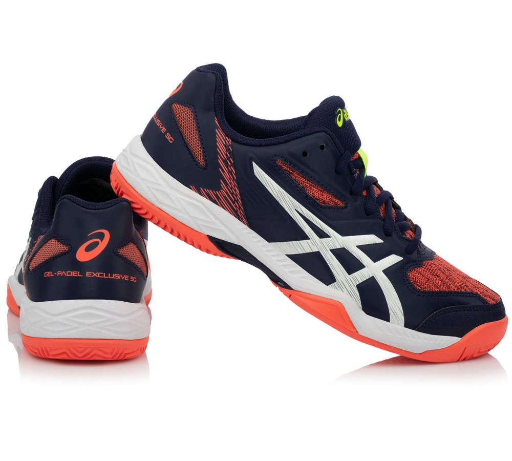 Кросівки Asics GEL-PADEL EXCLUSIVE 5 SG Peacoat/White/Orange