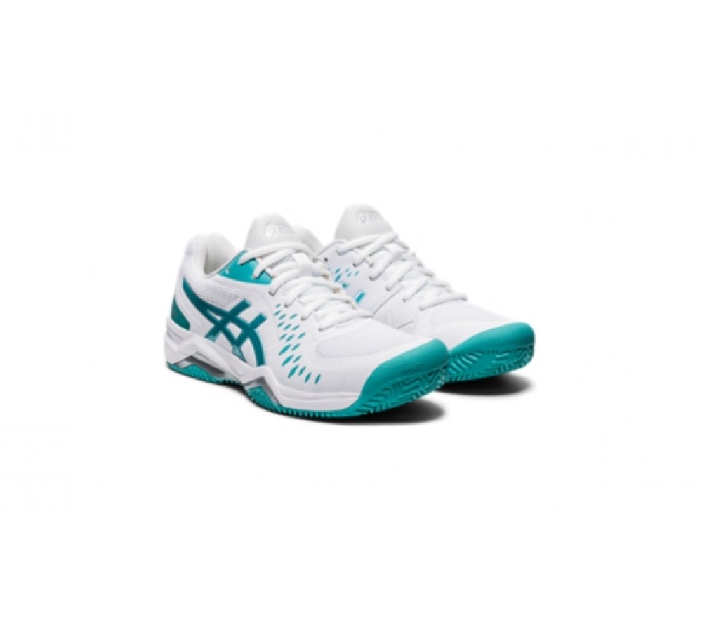 Кросівки Asics GEL-CHALLENGER 12 CLAY White/Techno Cyan