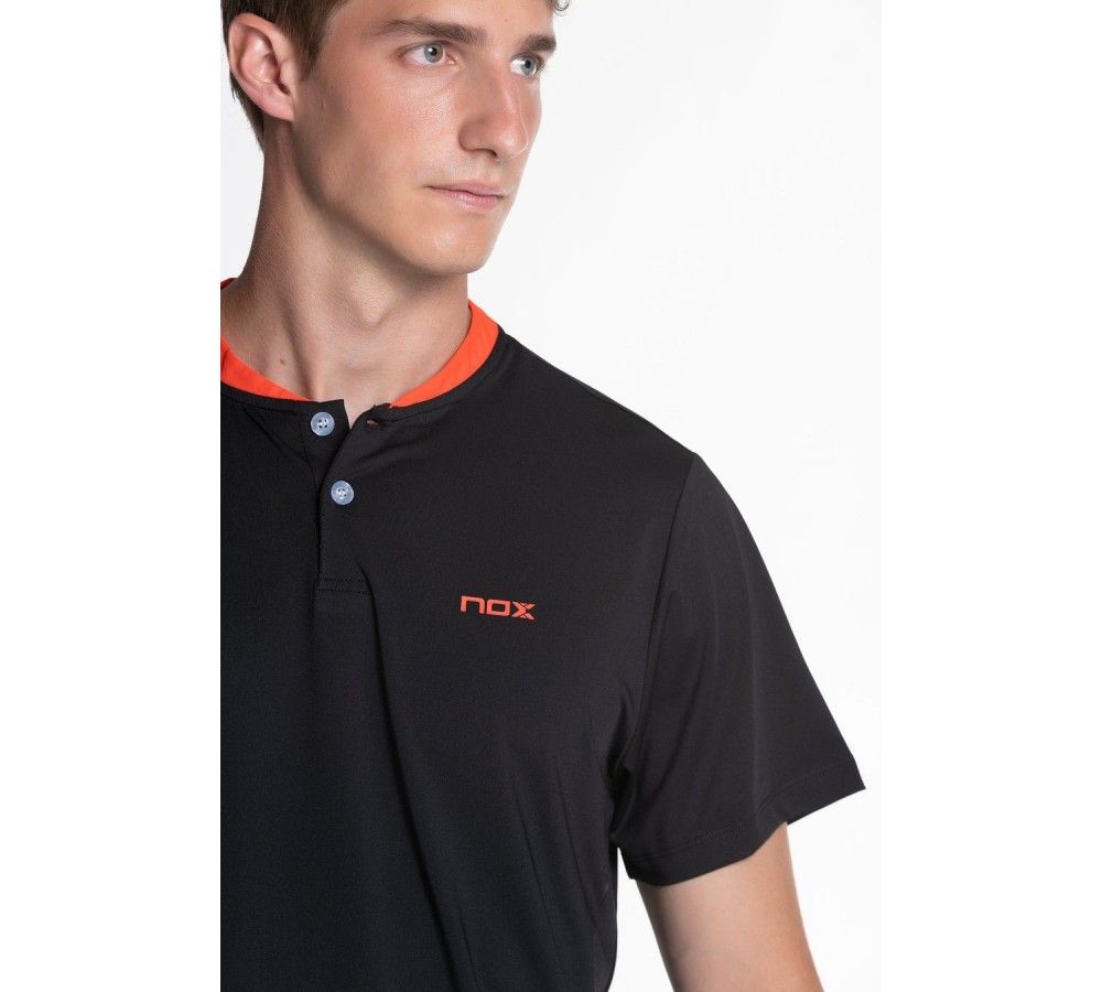 T-shirt Nox POLO HOMBRE TEAM REGULAR BLACK