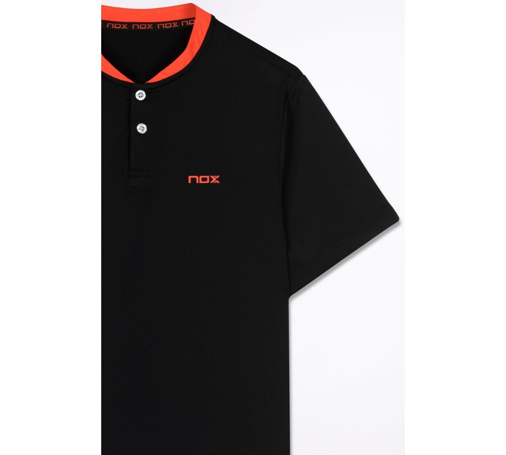 T-shirt Nox POLO HOMBRE TEAM REGULAR BLACK