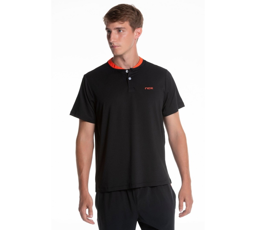 T-shirt Nox POLO HOMBRE TEAM REGULAR BLACK