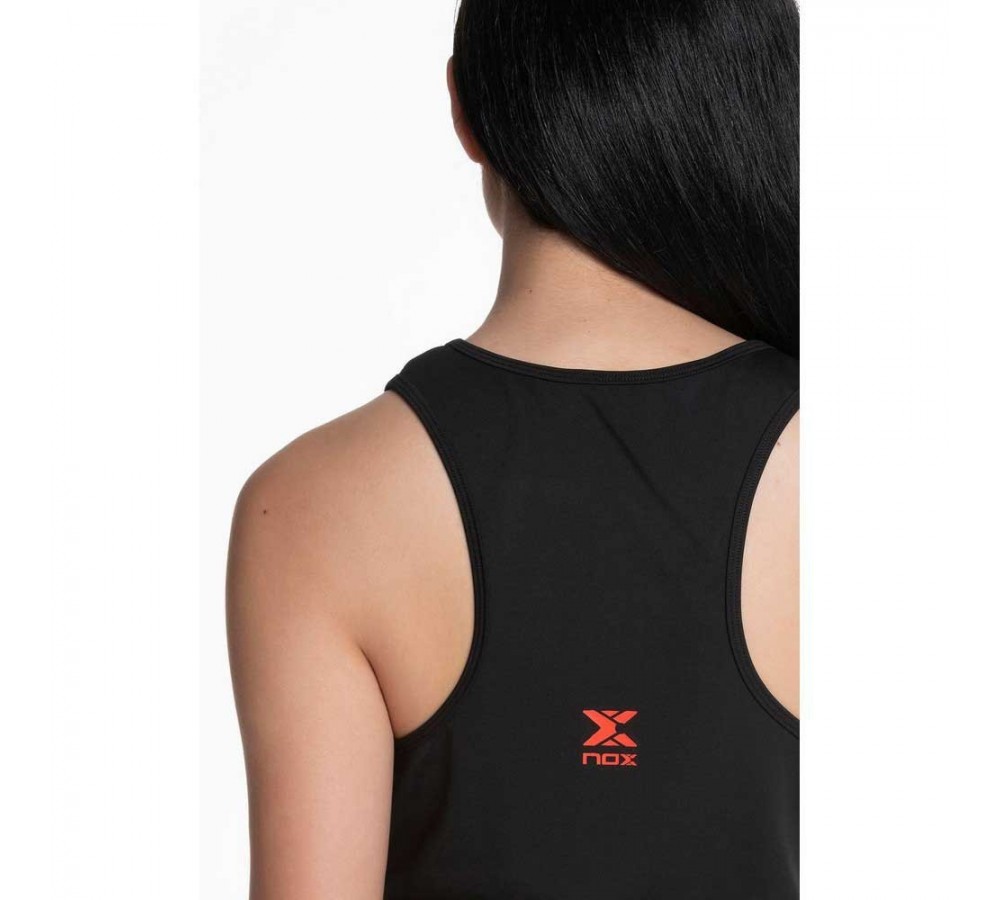 T-shirt Nox CAMISETA TIRANTES MUJER TEAM FIT BLACK