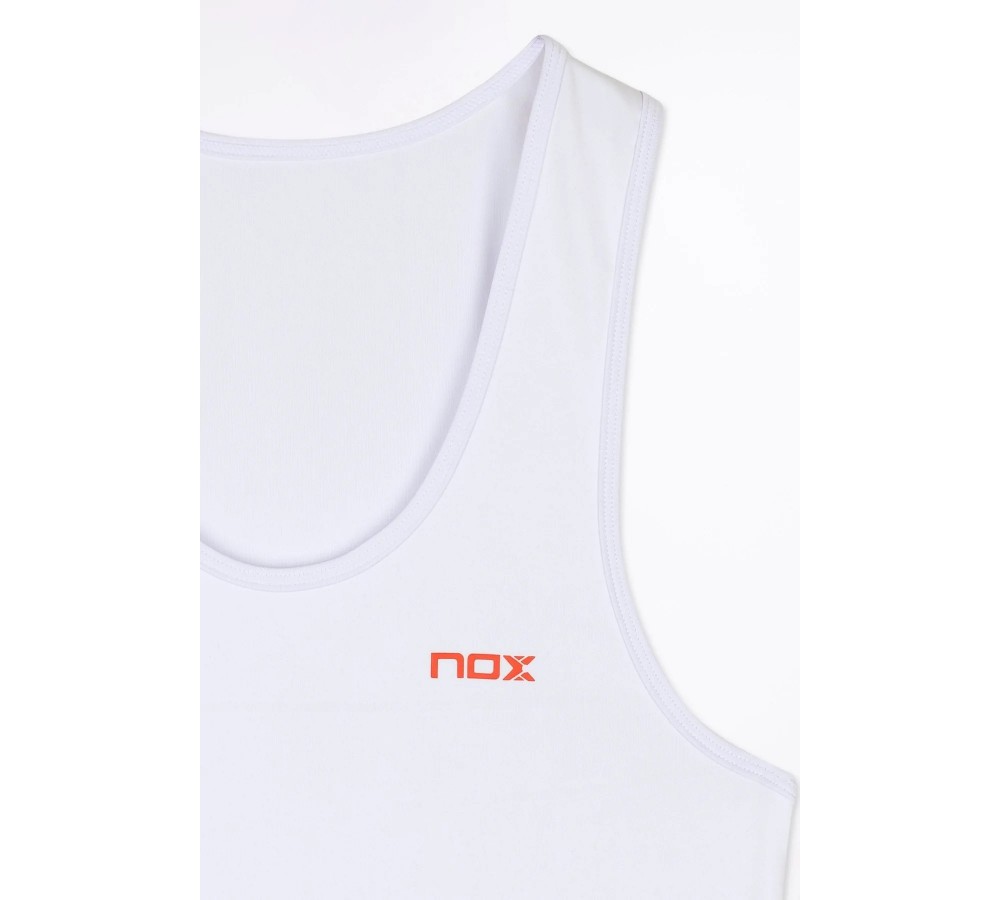 Футболка Nox CAMISETA TIRANTES MUJER TEAM FIT WHITE