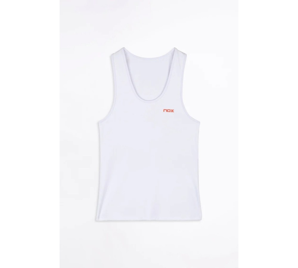 Футболка Nox CAMISETA TIRANTES MUJER TEAM FIT WHITE