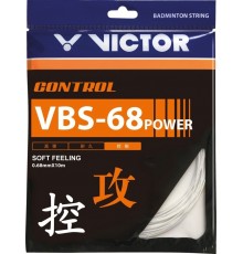 Струна для бадмінтону VICTOR VBS-68 Power set white