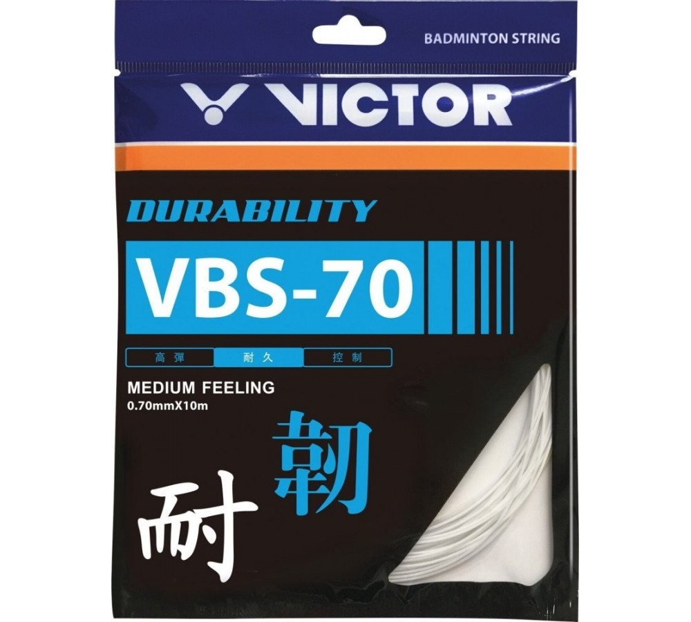 Badminton string VICTOR VBS-70 set white
