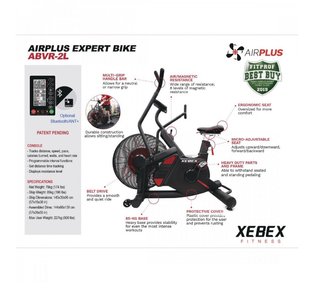 Xebex AirPlus Expert Bike trainer