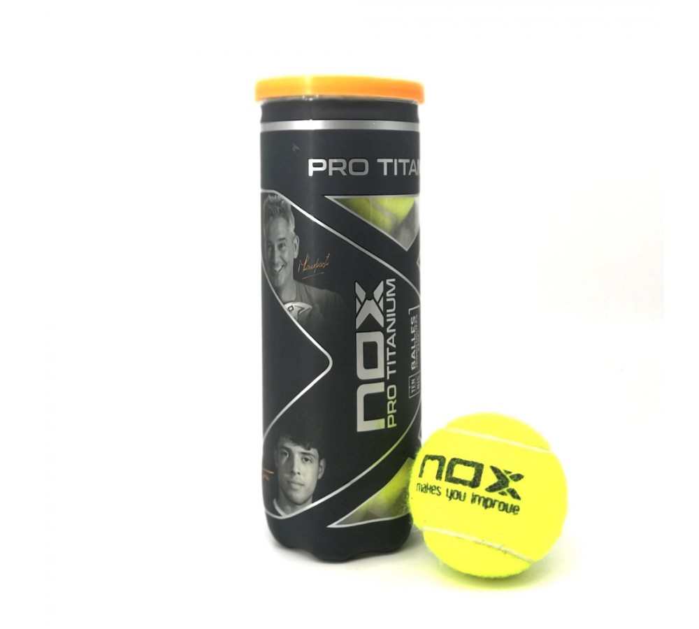 М'ячі для падел-тенісу Nox Pro Titanium