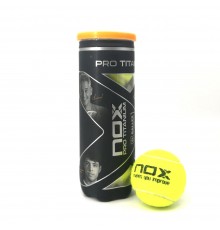 М'ячі для падел-тенісу Nox Pro Titanium