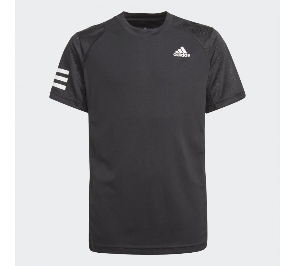 T-shirt Adidas Club 3 Stripe Tee B Black for children