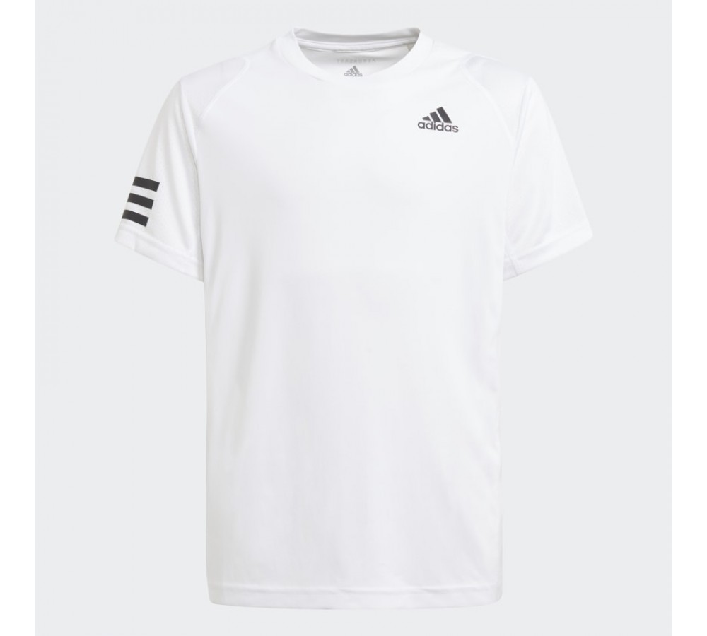 Футболка Adidas Club 3 Stripe Tee B White дитяча