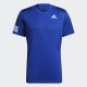 Футболка Adidas Club 3 Stripe Tee M Blue чоловіча