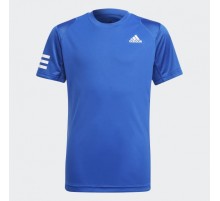 Футболка Adidas Club 3 Stripe Tee B Blue дитяча
