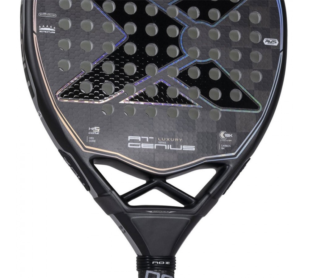 Padel tennis racket Nox AT GENIUS ATTACK 18K