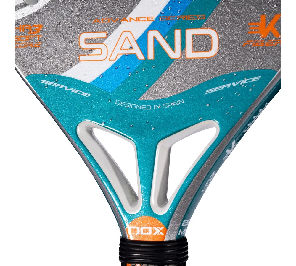 Ракетка для пляжного тенісу Nox ADVANCED SAND GREEN