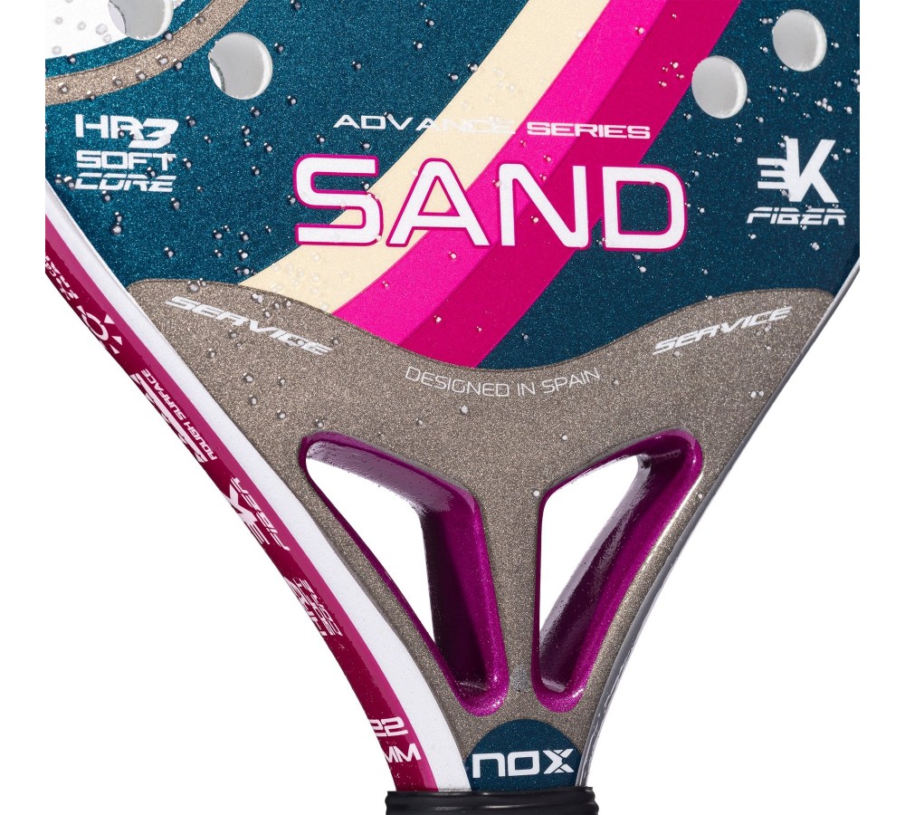 Ракетка для пляжного тенісу Nox ADVANCED SAND PURPLE